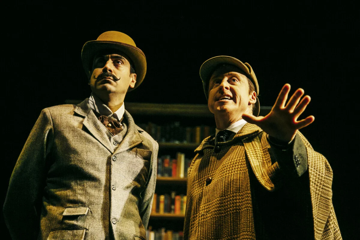 Ramiz Monsef and Alan Tudyk in Mysterious Circumstances
